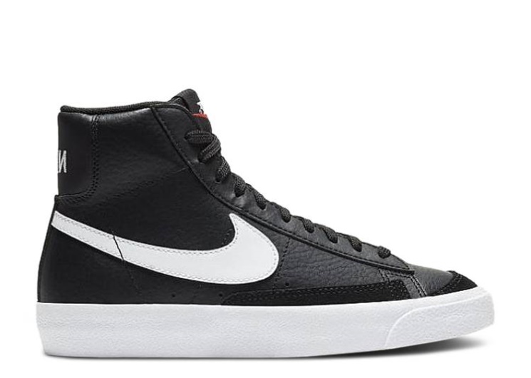 Nike Blazer Mid 77 Gs - Black White