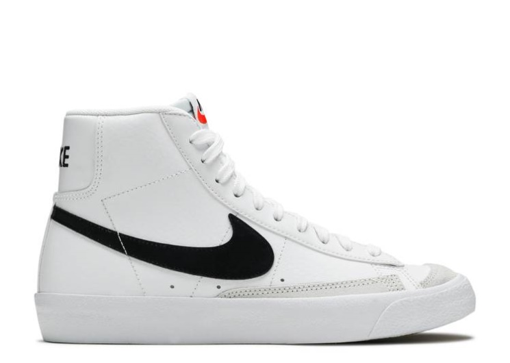 Nike Blazer Mid 77 Gs - White Black