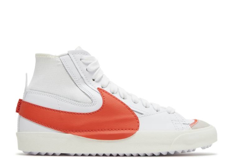 Nike Blazer Mid 77 Jumbo - White Total Orange