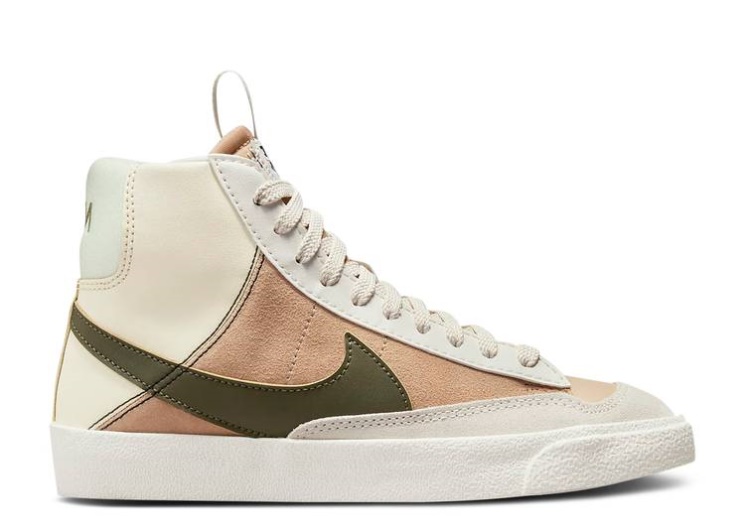 Nike Blazer Mid 77 Se Gs - Dance Silver/Phantom/Olive