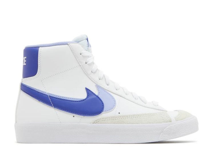 Nike Blazer Mid 77 Se Gs - Double Swoosh White/Light Thistle/Lapis