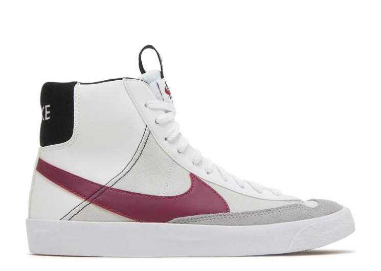 Nike Blazer Mid 77 Se Gs - White Rush Maroon