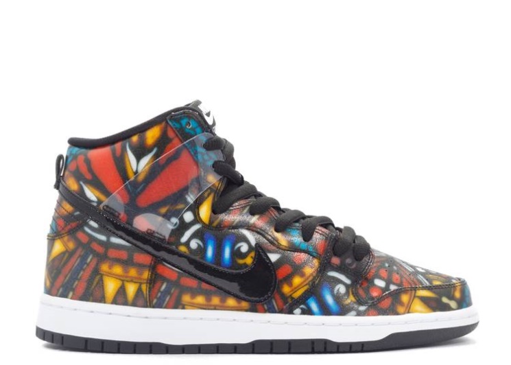 Nike Concepts X Sb Dunk High - Stained Glass
