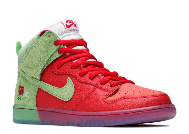 Nike Dunk High Sb - Strawberry Cough
