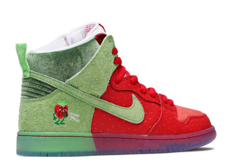 Nike Dunk High Sb - Strawberry Cough
