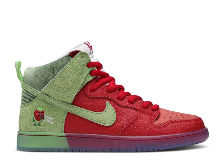 Nike Dunk High Sb - Strawberry Cough Special Box
