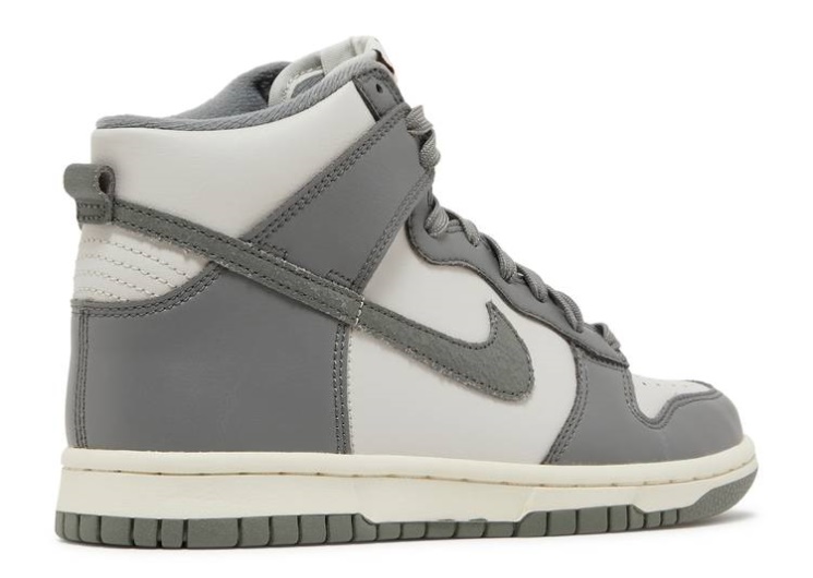 Nike Dunk High Se Gs - Light Bone Tumbled Grey