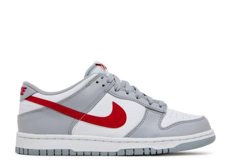 Nike Dunk Low Gs - Grey Red