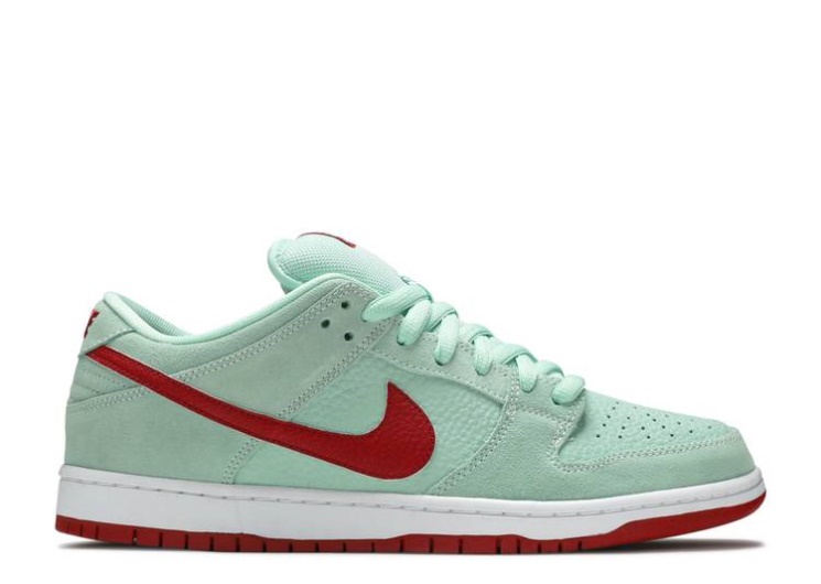 Nike Dunk Low Pro Sb - Mint Red