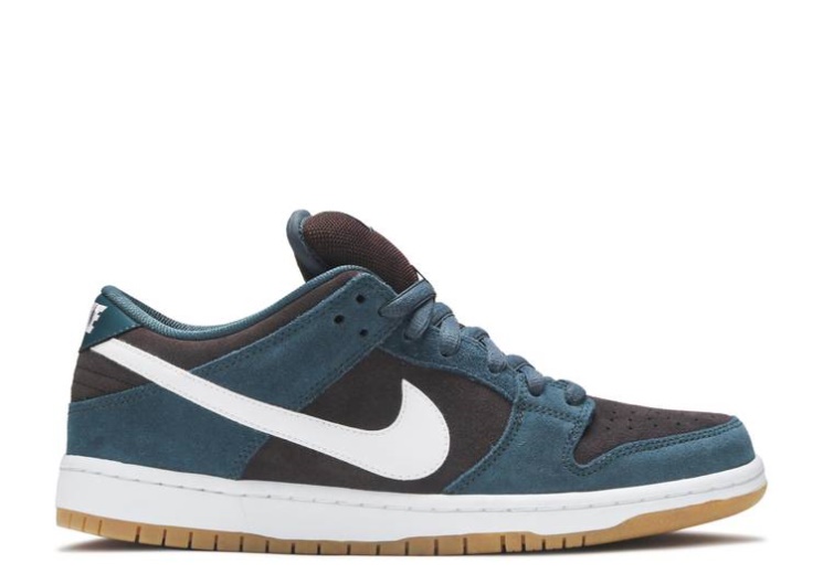 Nike Dunk Low Pro Sb Slate Blue/White/Tar