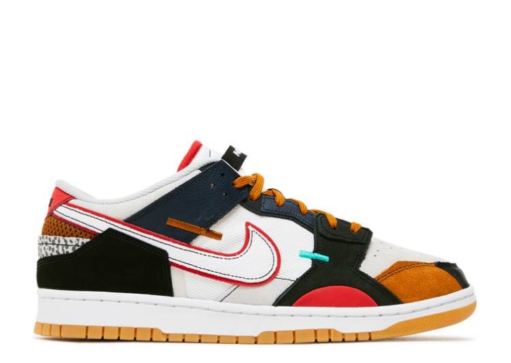 Nike Dunk Low Scrap Premium - University Red