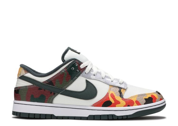 Nike Dunk Low Se - Sail Multi-Camo