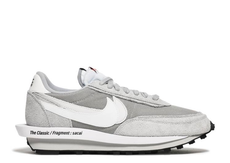 Nike Fragment Design X Sacai X Ldv Waffle - Light Smoke Grey