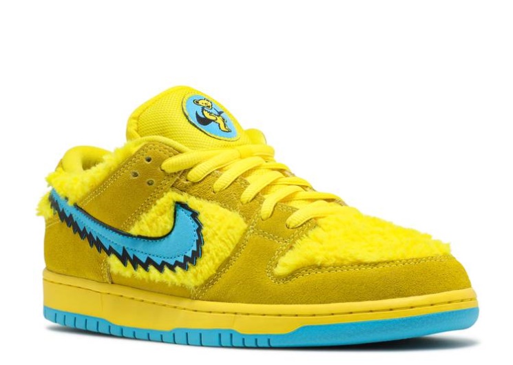 Nike Grateful Dead X Dunk Low Sb - Yellow Bear