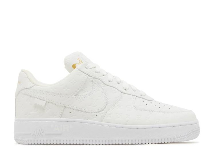 Nike Louis Vuitton X Air Force 1 Low - Triple White
