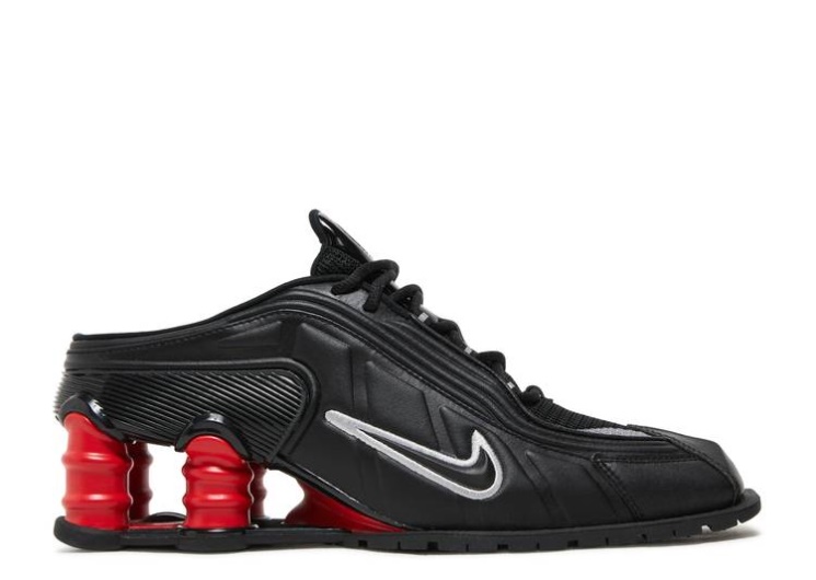 Nike Martine Rose X Wmns Shox Mule Mr4 - Black Comet Red