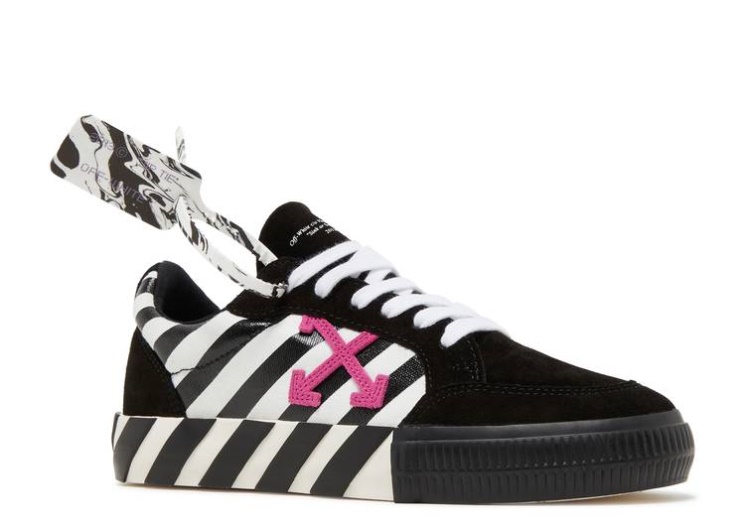 Nike Off-White Wmns Vulc Sneaker - Black Violet