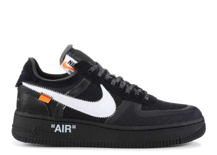 Nike Off-White X Air Force 1 Low - Black