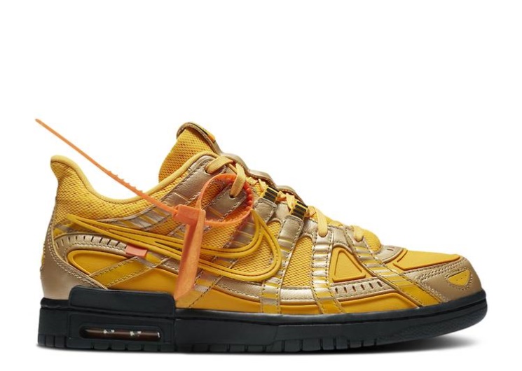 Nike Off-White X Air Rubber Dunk - University Gold