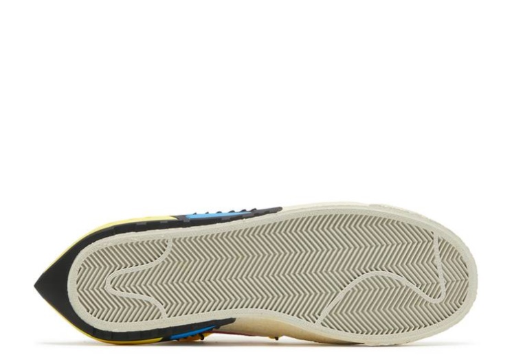 Nike Off-White X Blazer Low - White University Red