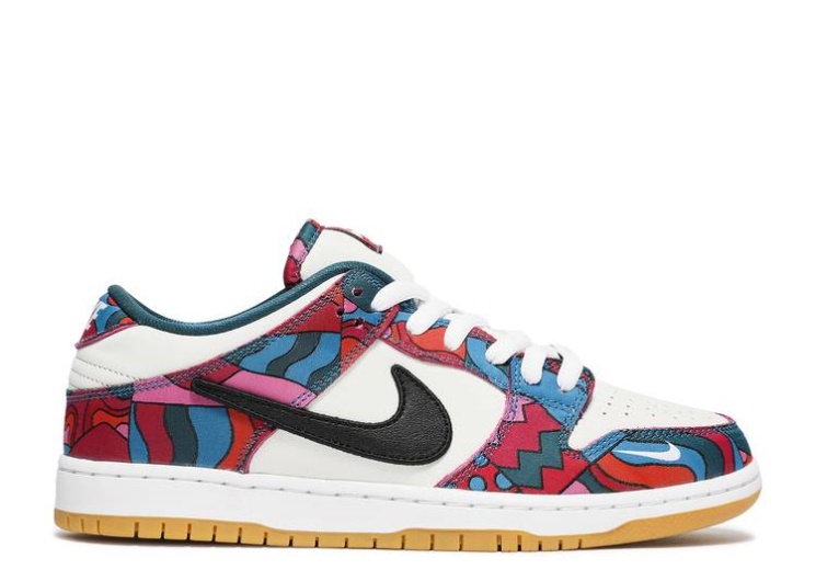 Nike Parra X Dunk Low Pro Sb - Abstract Art