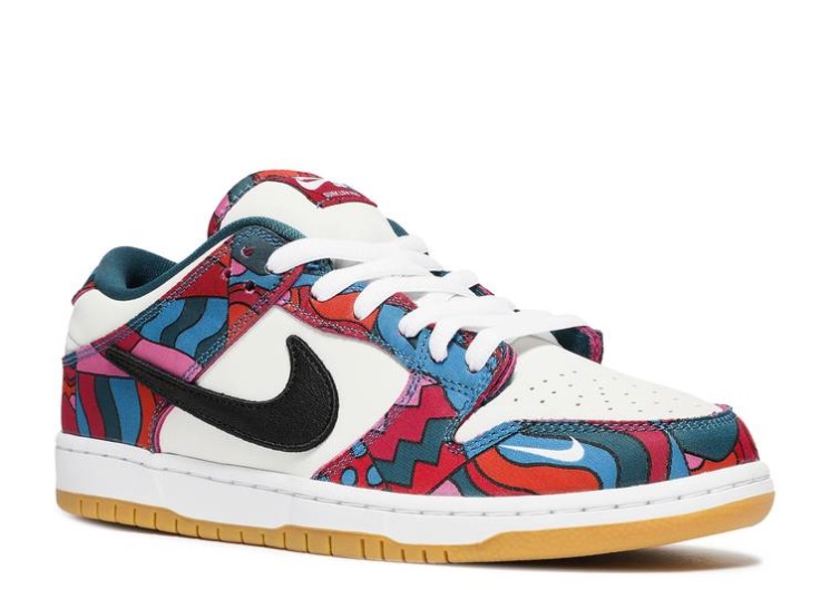 Nike Parra X Dunk Low Pro Sb - Abstract Art
