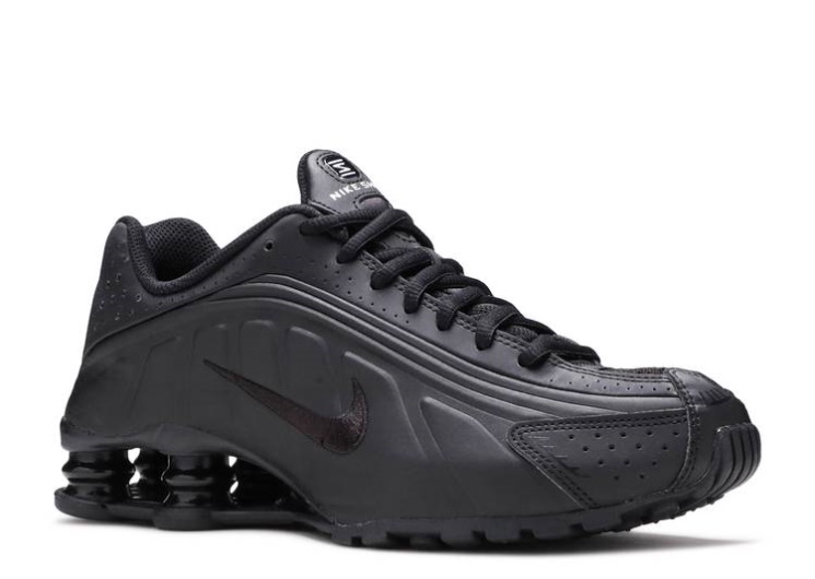 Nike Shox R4 Gs - Triple Black