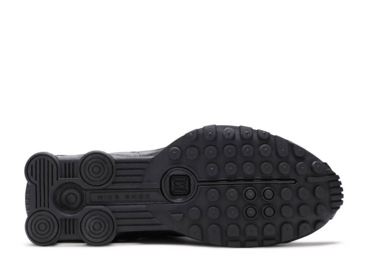 Nike Shox R4 Gs - Triple Black