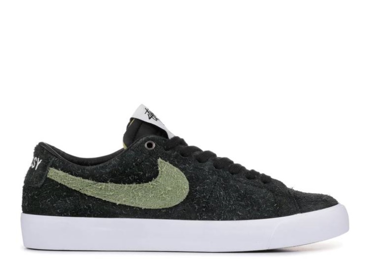 Nike Stussy X Blazer Low Sb - Palm Green