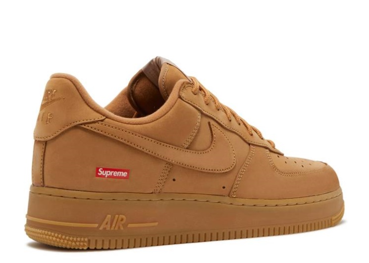 Nike Supreme X Air Force 1 Low Sp - Wheat
