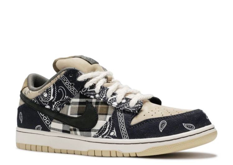 Nike Travis Scott X Dunk Low Premium Qs Sb - Cactus Jack