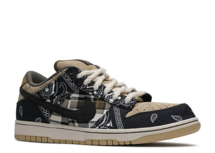 Nike Travis Scott X Dunk Low Premium Qs Sb - Cactus Jack