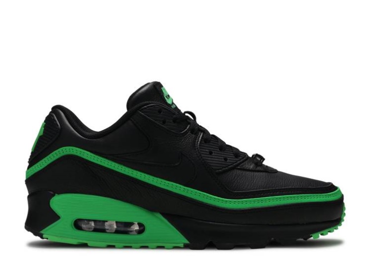 Nike Undefeated X Air Max 90 - Black Green Spark