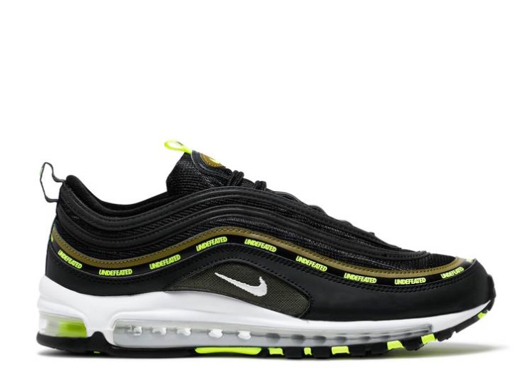 Nike Undefeated X Air Max 97 - Black Volt