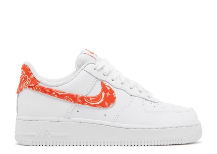 Nike Wmns Air Force 1 07 - Rush Orange Paisley