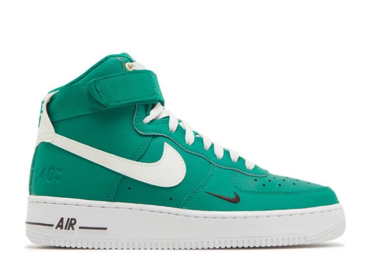 Nike Wmns Air Force 1 High Se - 40Th Anniversary Malachite/Sail/Gold/Brown