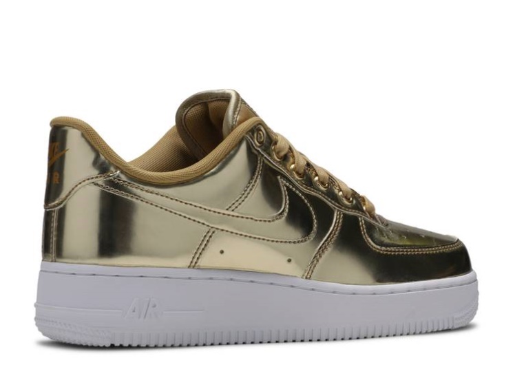 Nike Wmns Air Force 1 Sp - Liquid Metal Gold/White/Club Gold