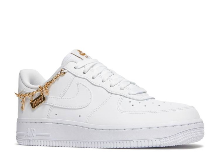 Nike Wmns Air Force 1 \07 Lx - Lucky Charms White/Metallicgold/Flatgold