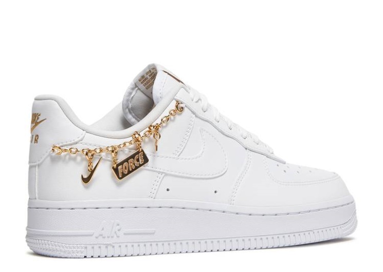 Nike Wmns Air Force 1 \07 Lx - Lucky Charms White/Metallicgold/Flatgold