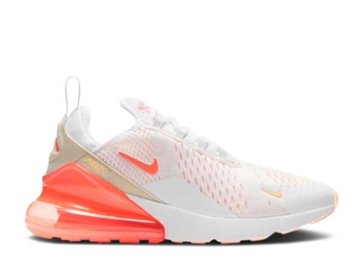 Nike Wmns Air Max 270 Essential - White Bright Mango