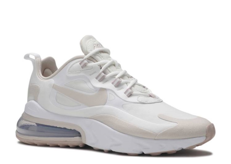 Nike Wmns Air Max 270 React - Summit White Orewood Brown