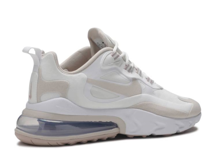 Nike Wmns Air Max 270 React - Summit White Orewood Brown