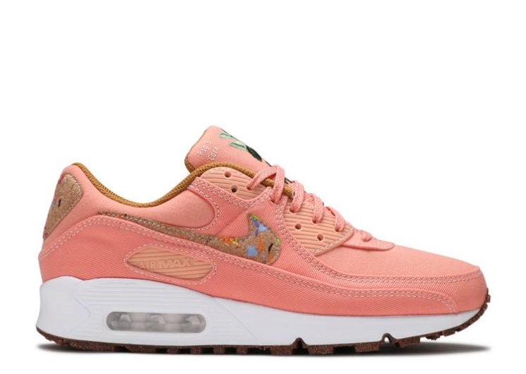 Nike Wmns Air Max 90 Se - Cork Apricotagate/White/Wheat