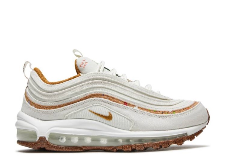 Nike Wmns Air Max 97 Se - Cork Sail/White/Volt/Wheat