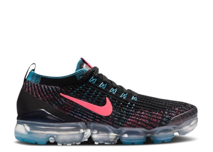 Nike Wmns Air Vapormax Flyknit 3 - Black Hyper Pink Blue