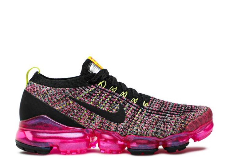 Nike Wmns Air Vapormax Flyknit 3 - Black Pink Blast