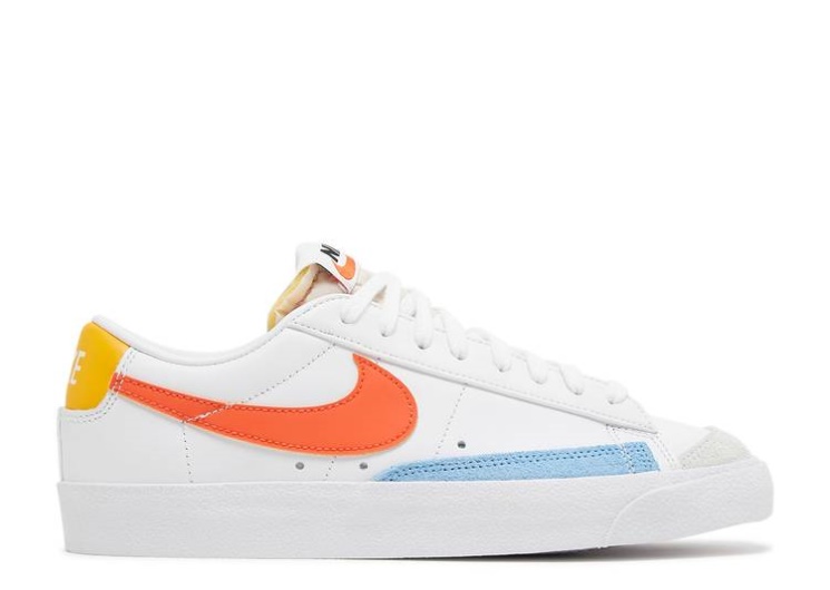 Nike Wmns Blazer Low 77 - White Orange