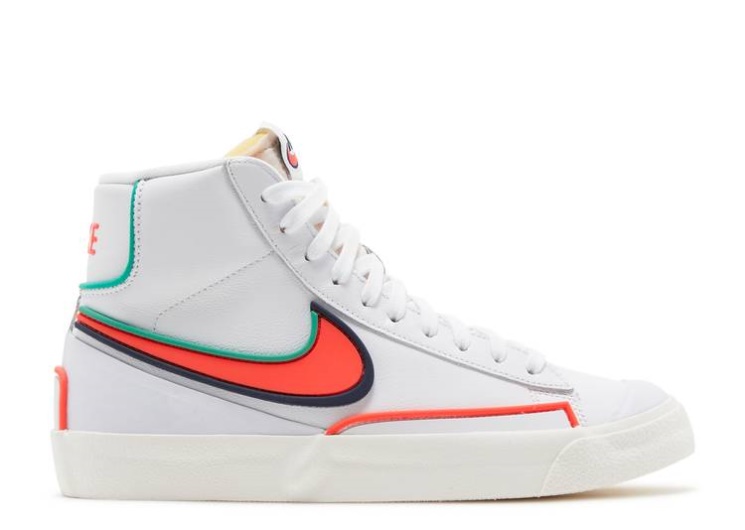 Nike Wmns Blazer Mid 77 - Infinite White Crimson