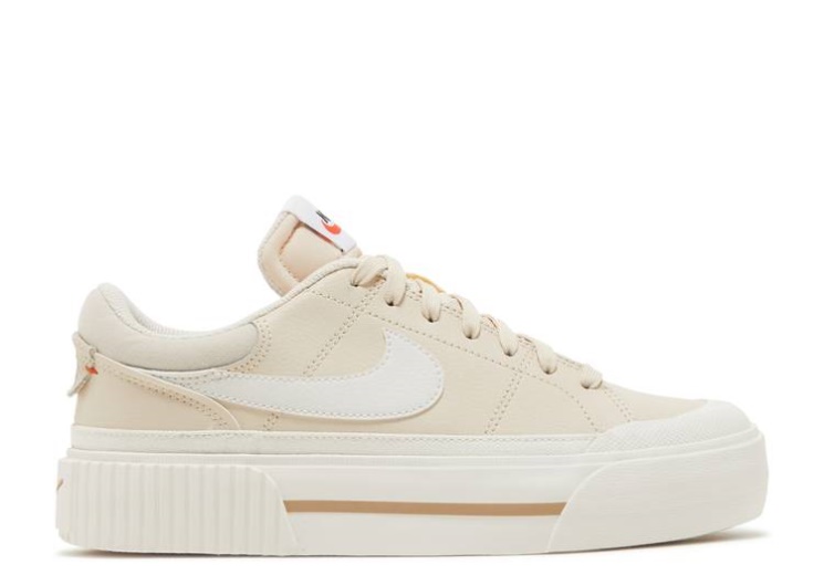Nike Wmns Court Legacy Lift - Pearl White