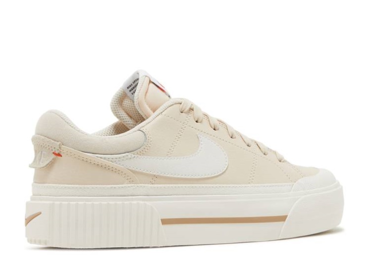 Nike Wmns Court Legacy Lift - Pearl White